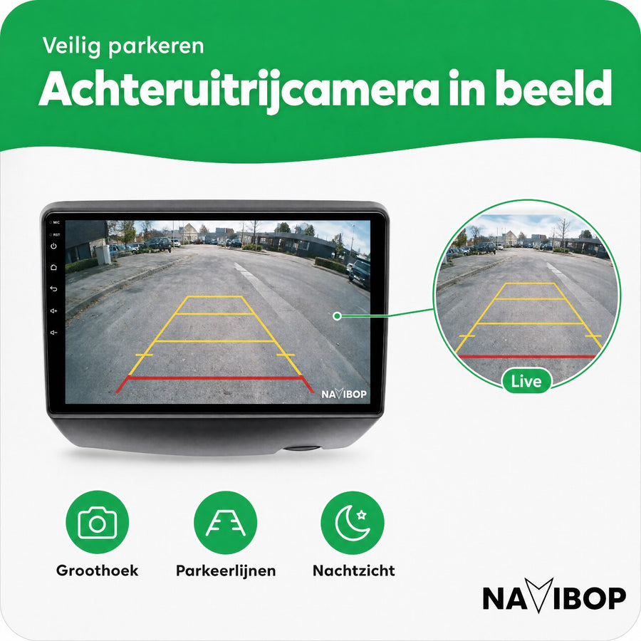 Toyota Yaris | Autoradio | CarPlay & Android Auto | Android 15.0 | 1995 t/m 2003