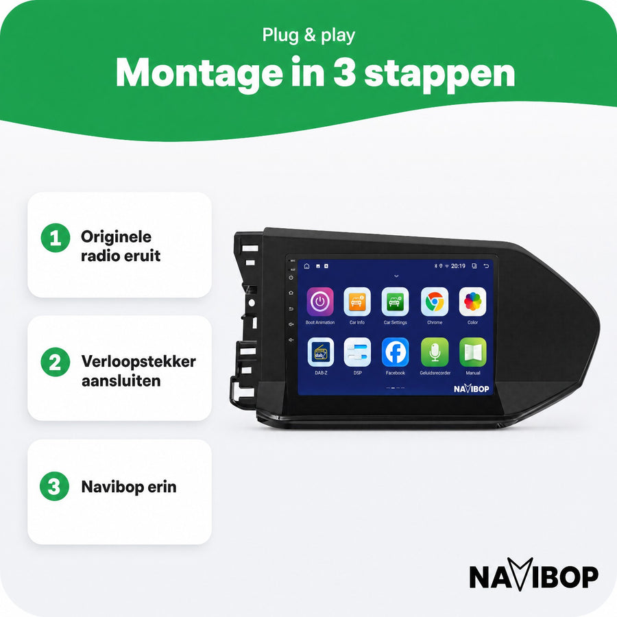 Volkswagen Caddy | Autoradio | CarPlay & Android Auto | Android 15.0 | 2020 t/m 2025