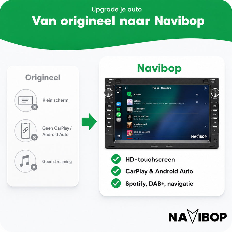 Volkswagen Golf 4 7 Inch | Autoradio | CarPlay & Android Auto | Android 15.0