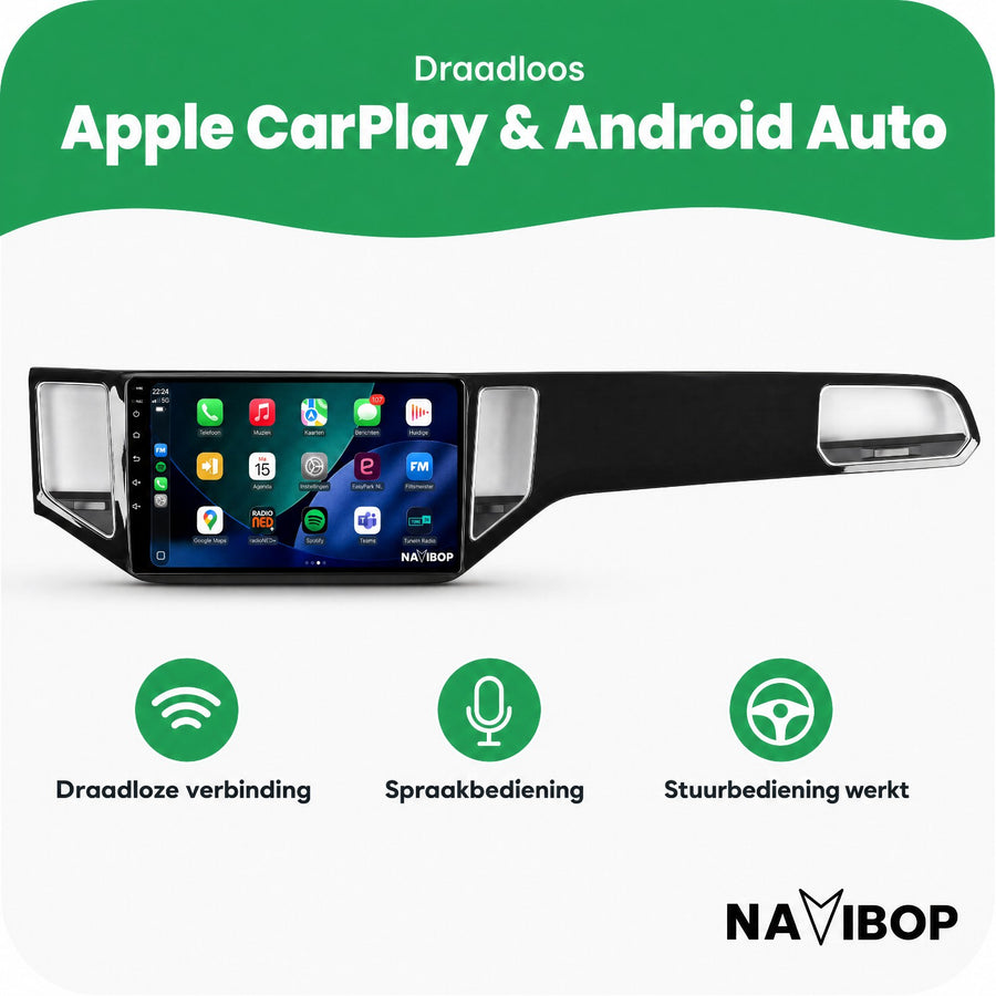 Volkswagen Golf Sportsvan | Autoradio | CarPlay & Android Auto | Android 15.0 | 2015 t/m 2020