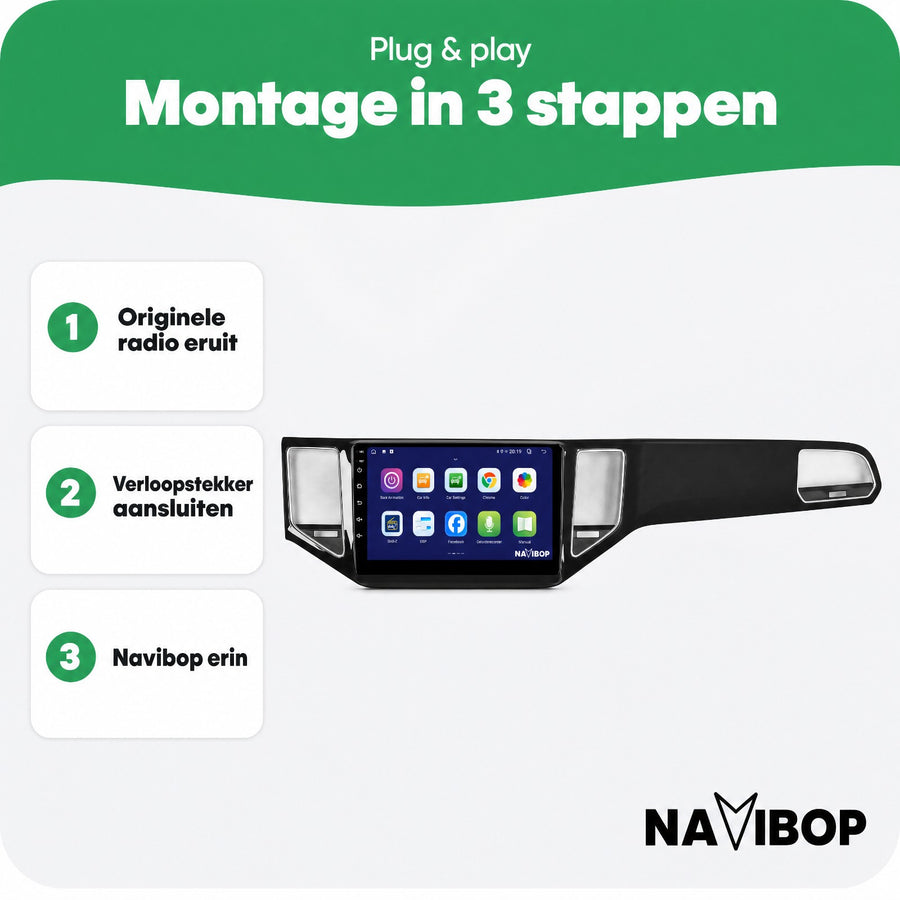 Volkswagen Golf Sportsvan | Autoradio | CarPlay & Android Auto | Android 15.0 | 2015 t/m 2020