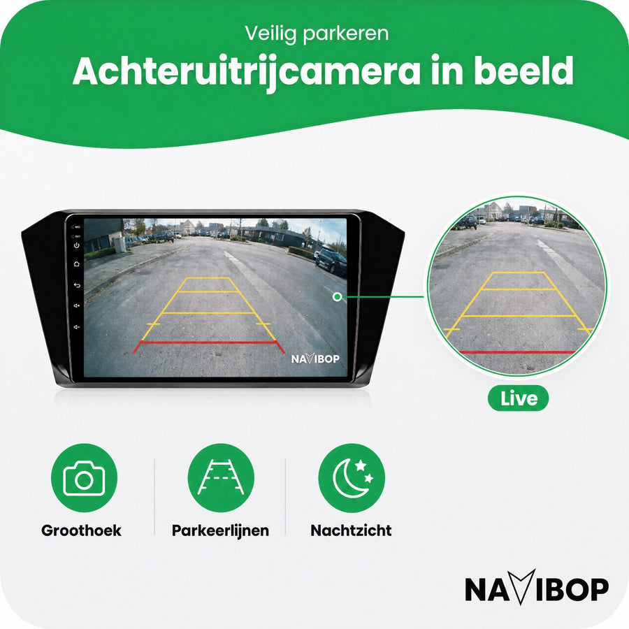 Volkswagen Passat B8 | Autoradio | CarPlay & Android Auto | Android 15.0 | 2015 t/m 2020