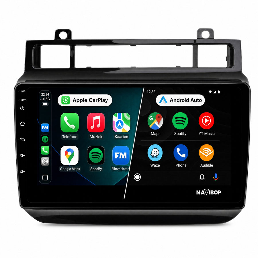 Volkswagen Touareg | Autoradio | CarPlay & Android Auto | Android 15.0 | 2002 t/m 2010