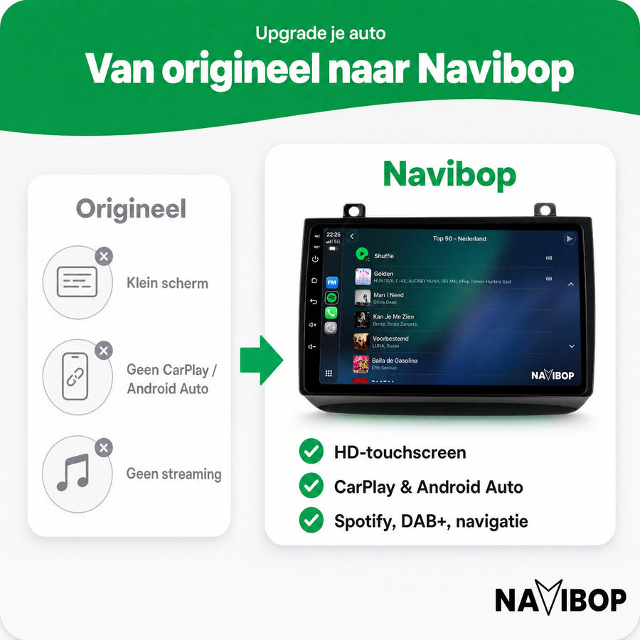 Volkswagen Touareg | Autoradio | CarPlay & Android Auto | Android 15.0 | 2011 t/m 2017