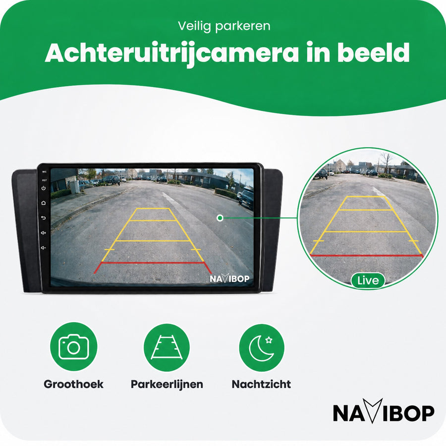 Volvo V70 XC70 S60 | Autoradio | CarPlay & Android Auto | Android 15.0 | 2000 t/m 2009