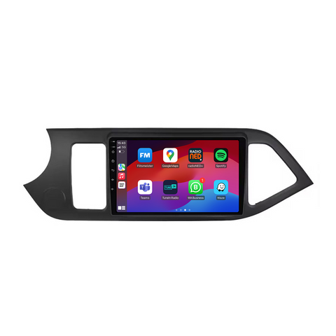 Kia Picanto | Autoradio | CarPlay & Android Auto | Android 15.0 | 2011 t/m 2017