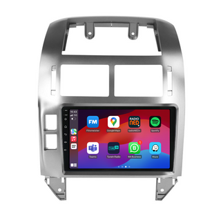Volkswagen Polo - Zilver | Autoradio | CarPlay & Android Auto | Android 15.0 | 2002 t/m 2010