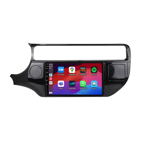 Kia Rio | Autoradio | CarPlay & Android Auto | Android 15.0 | 2015 t/m 2018