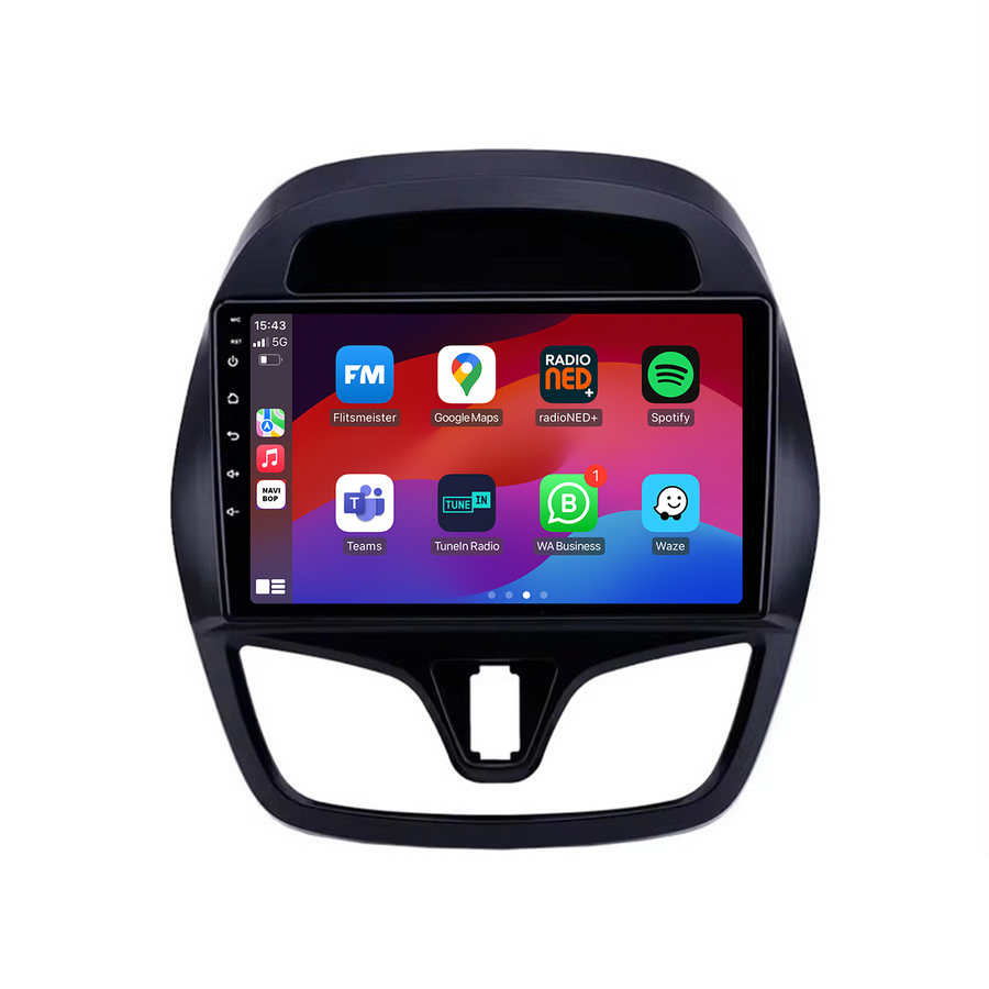 Chevrolet Spark | Autoradio | CarPlay & Android Auto | Android 15.0 | 2015 t/m 2018