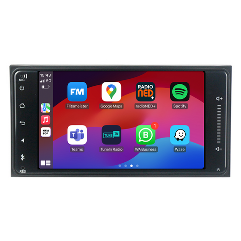 Daihatsu Terios | Autoradio | CarPlay & Android Auto | Android 15.0 | 1999 t/m 2013