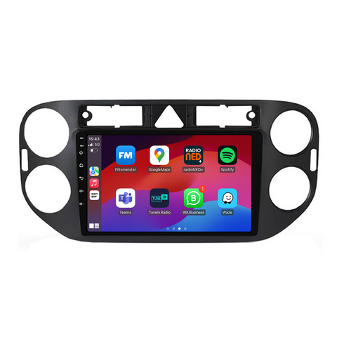 Volkswagen Tiguan | Autoradio | CarPlay & Android Auto | Android 15.0 | 2007 t/m 2016
