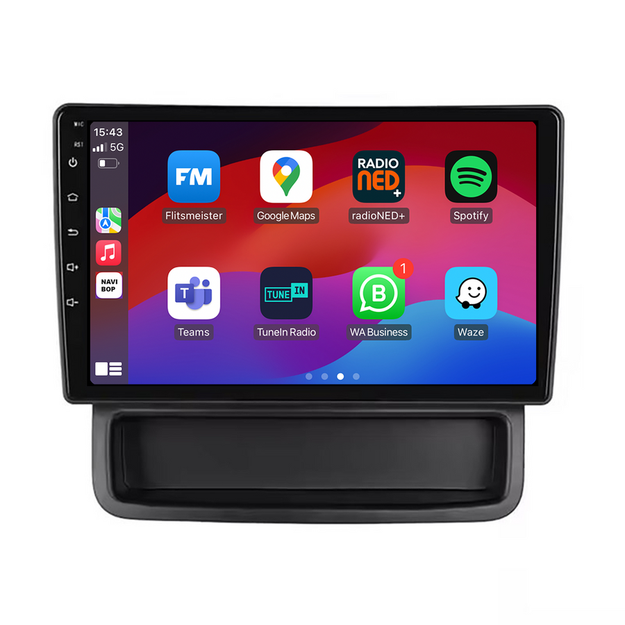 Opel Vivaro  | Autoradio | CarPlay & Android Auto | Android 15.0 | 2010 t/m 2014